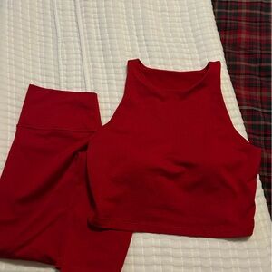Old Navy Vibrant Red Set
